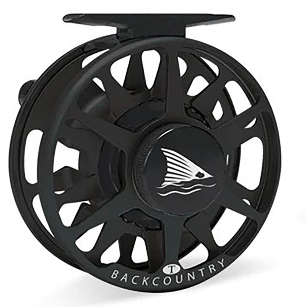 Tibor Backcountry Fly Reel in Frost Black Redfish